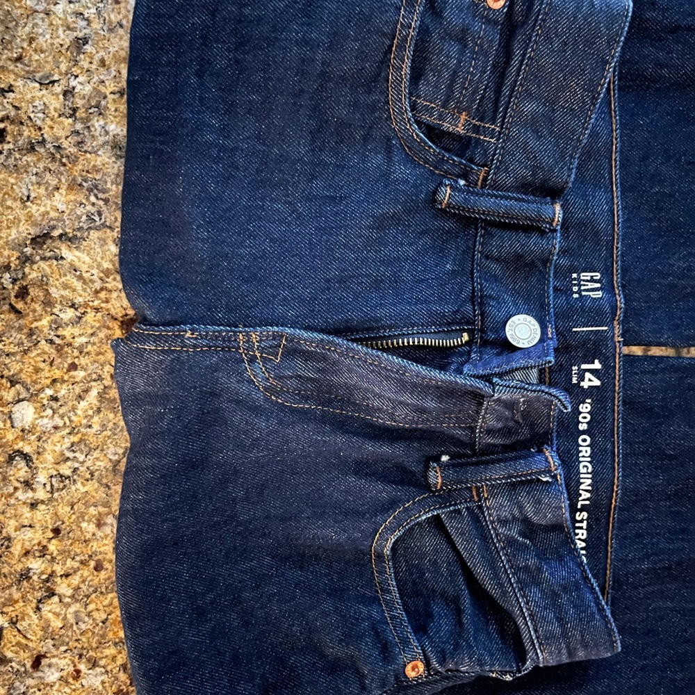 Gap 1969 Original Straight Jeans - Dark Wash